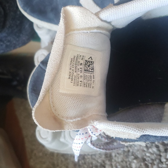 Well-worn Suede One Star Skate Sneakers in Blue & White - Picture 7 of 11